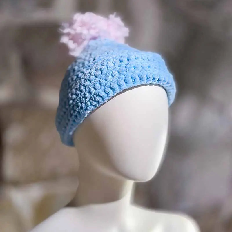 Bonnet à pompon