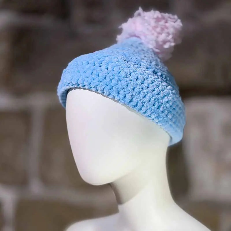 Bonnet à pompon