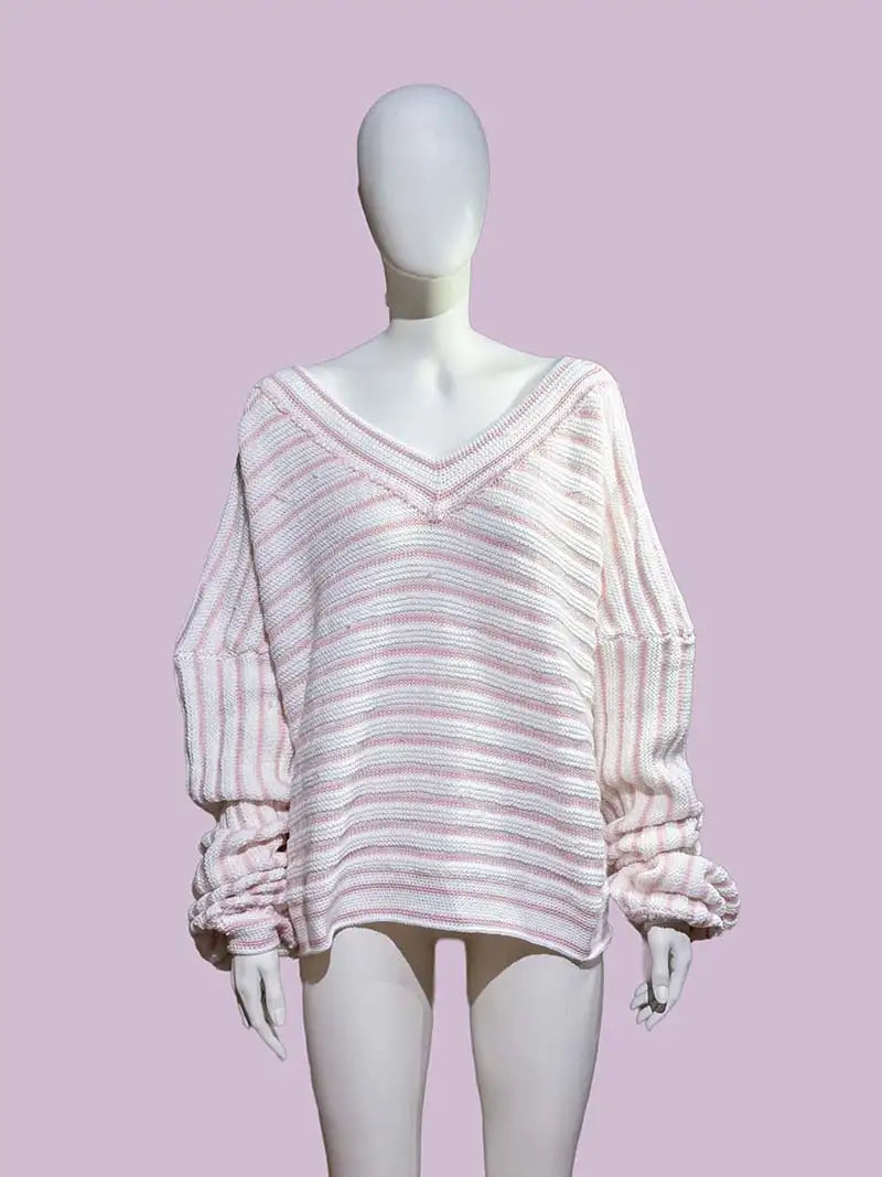 Pull manche extra longue