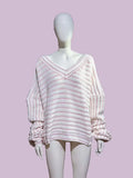 Pull manche extra longue