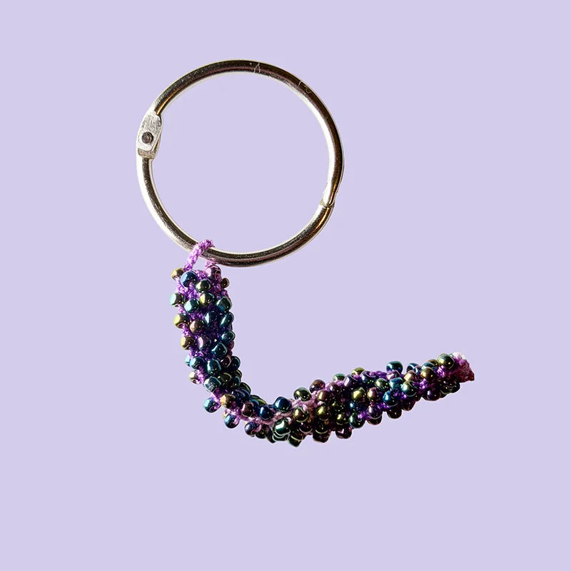 Porte-clés en perles