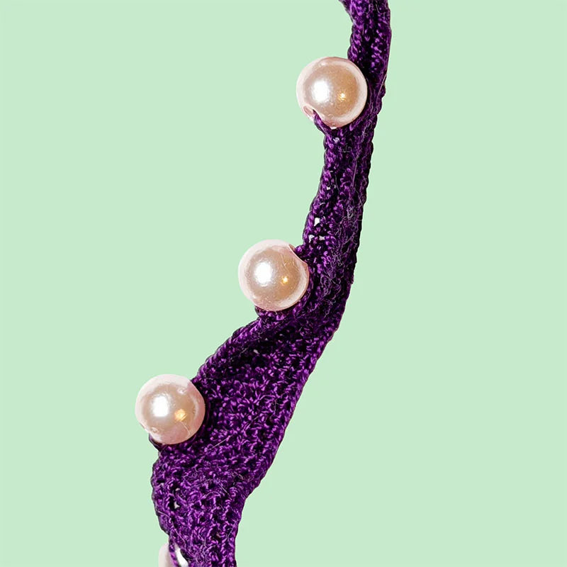 Collier avec perles