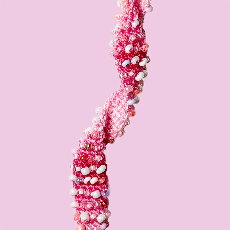 Porte-clés en perles