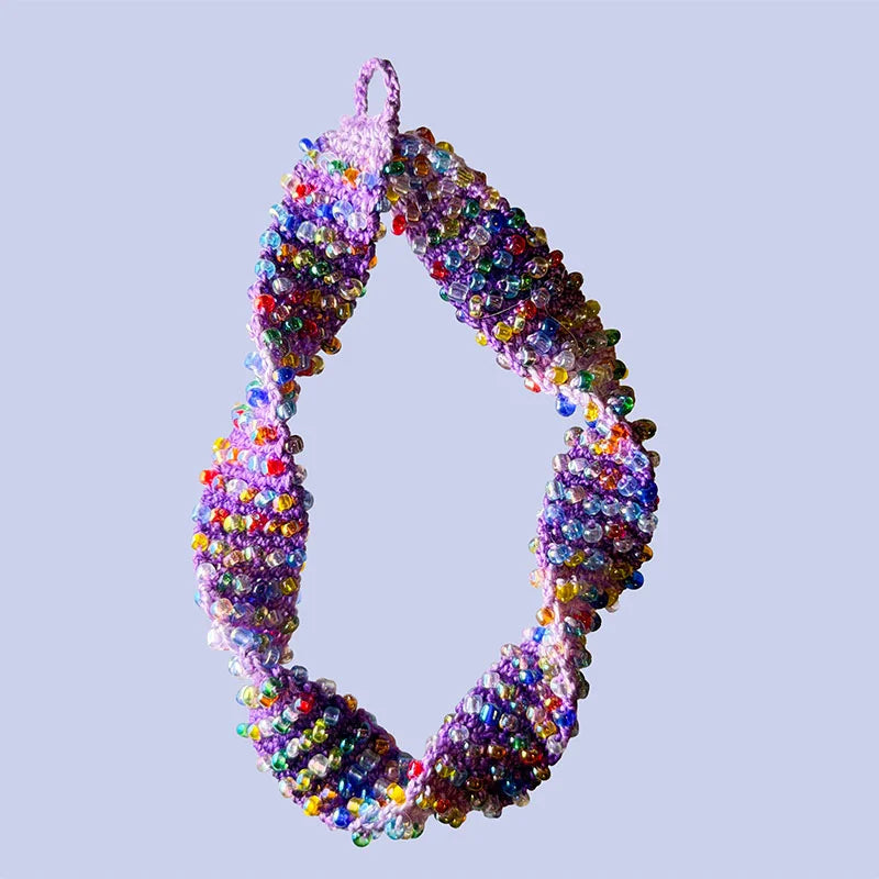Porte-clés en perles