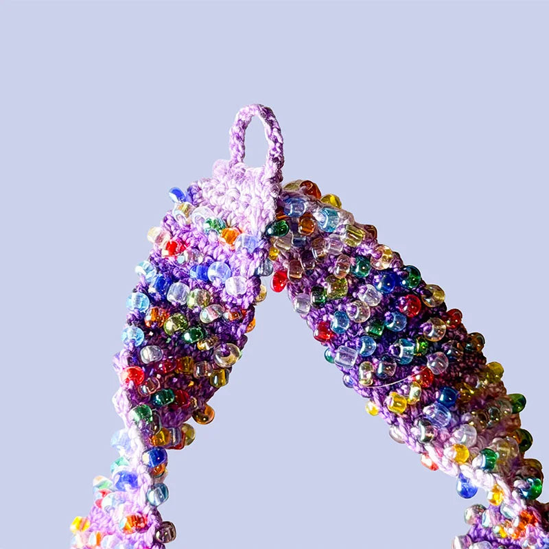 Porte-clés en perles