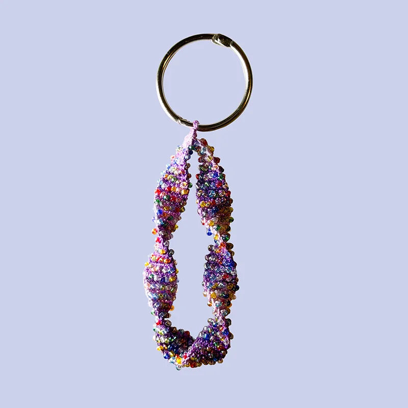 Porte-clés en perles
