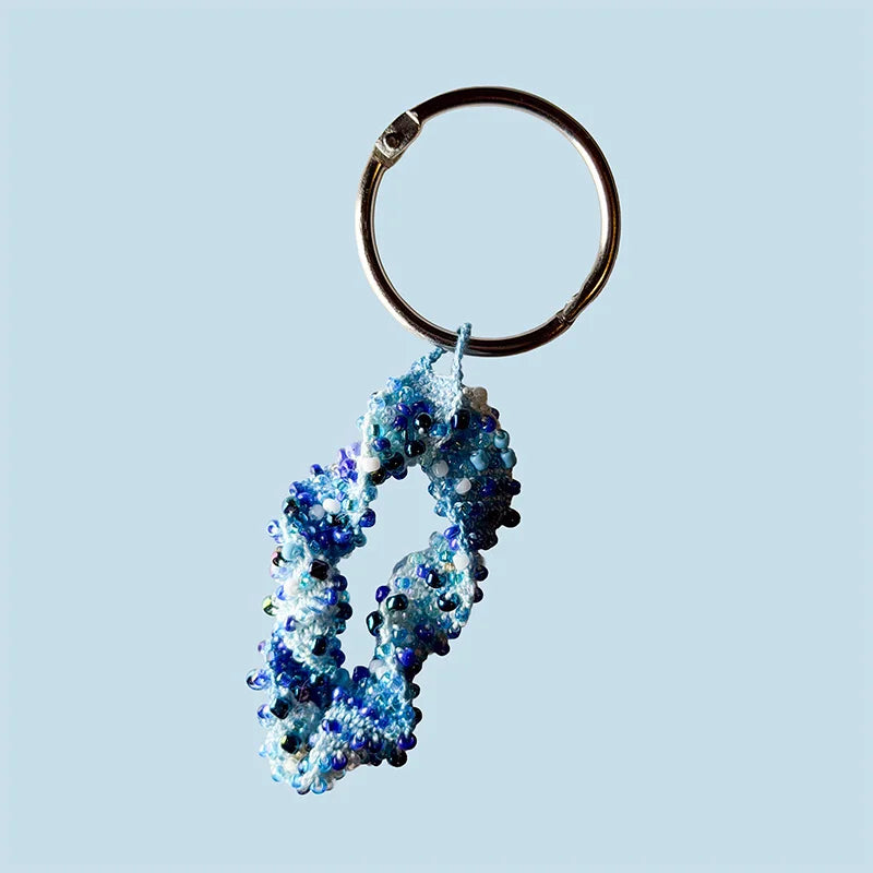 Porte-clés en perles